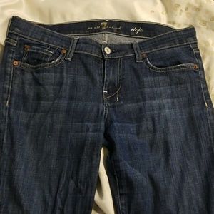7 for all of mankind jeans size 28